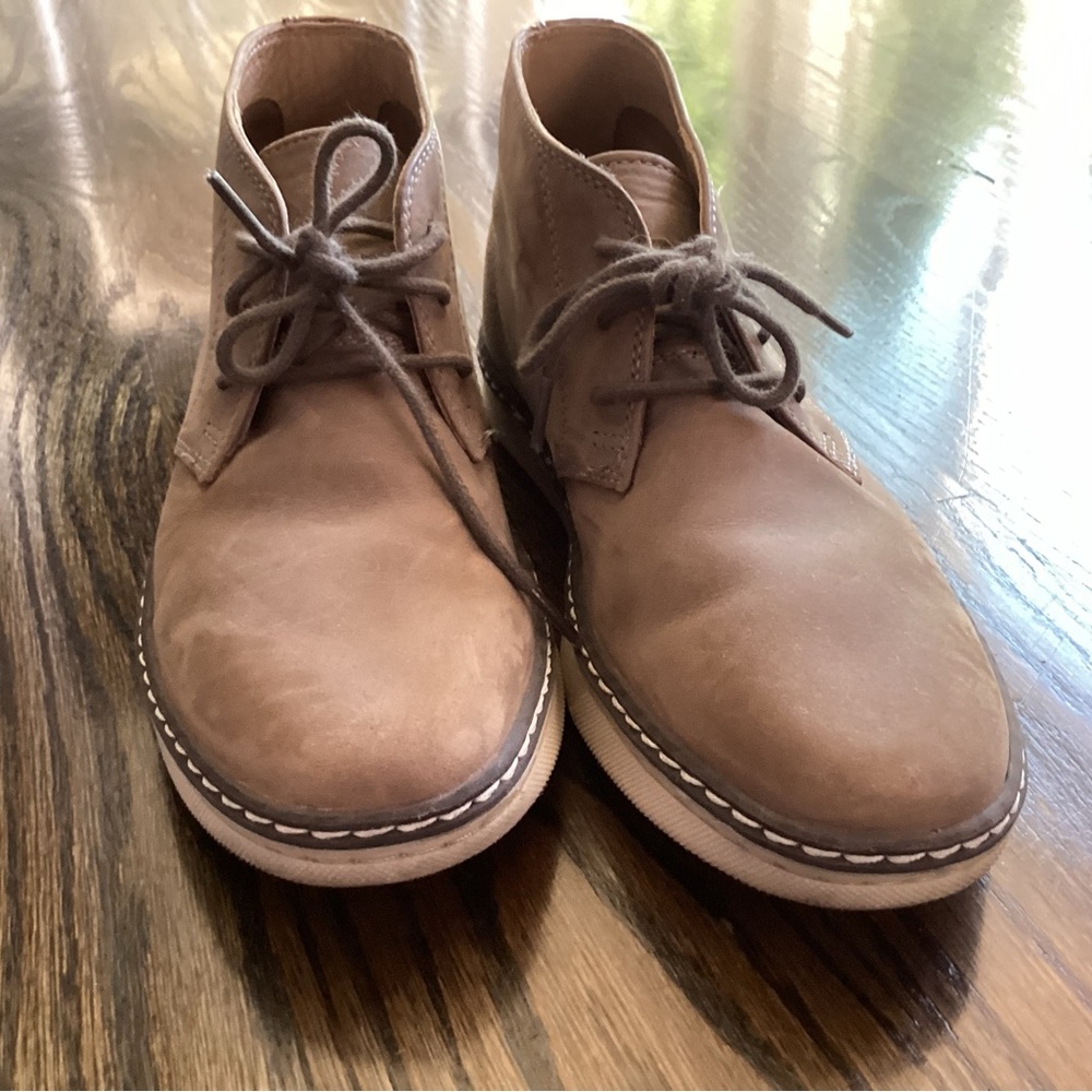 J&M tan suede feeling shoes from Nordstrom